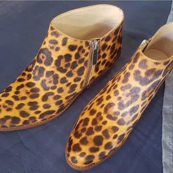 1State  cow hair ankle booties - Picture 3 of 5